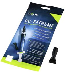 GELID Solutions GC-Extreme 1g avec outillage - Pâte conductrice thermique pour dissipateur de chaleur | Conductivité thermique maximale | Application facile | 8.5W/mK