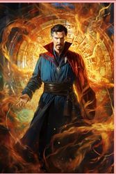 Dr Strange Notebook (Printed Design, 250 Pages, 6x9 Inches)