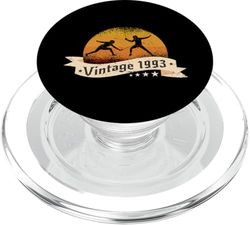 Esgrimista jugador Cumpleaños nacido en 1993 Esgrima PopSockets PopGrip para MagSafe