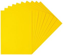 Herlitz 227256 doos met tekenkarton 50 x 70 cm, 10 stuks, zonnegeel