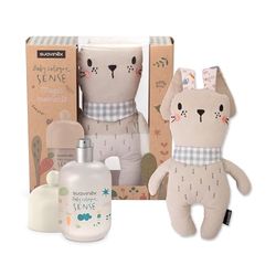 Suavinex, Baby Cologne Sense + Baby Plush, alkoholfri cologne för spädbarn, parfymerat vatten, dermatologiskt testat, lämplig för känslig hud, 94% ingredienser naturligt ursprung, 100 ml