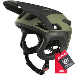 ALPINA Unisex - Volwassenen, ROOTAGE EVO Fietshelm, olive matt, 52-57 cm