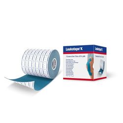 Leukotape® K Bande adhésive élastique 5 m x 7,5 cm Bleu