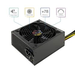 Fuente de alimentación 700W, eficiencia 80 Plus, con múltiples Conexiones; Ideal para PCs de Alto Rendimiento y Gaming.