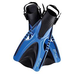 Ist/Dolphin Aletas Speedy Abiertas, Adultos Unisex, Azul (Azul), 37/41