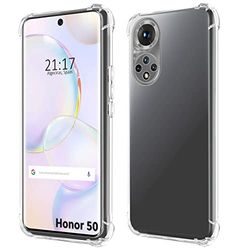 Custodia in silicone antiurto trasparente per Huawei Nova 9 / Honor 50 5G
