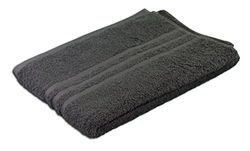 Gözze - Elegante saunahanddoek, Sylt, 100% katoen, dichte basisstof (440 g/m²), 70 x 200 cm - chocolade