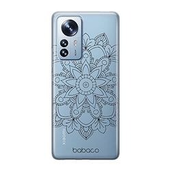 ERT GROUP mobiltelefonfodral för Xiaomi 12 / 12X originalt och officiellt licensierat Babaco mönster Mandalas 006 optimalt anpassad till formen på mobiltelefonen, fodral tillverkad av TPU-plast