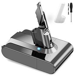 AIMAX Dyson 4000mAh V7 bateria zamienna do odkurzaczy Dyson SV11 Absolute Motorhead Trigger do Dyson Animal V7 Pro V7 Fluffy Mattress 21.6V do baterii Dyson Cordless Vacuum Lilion