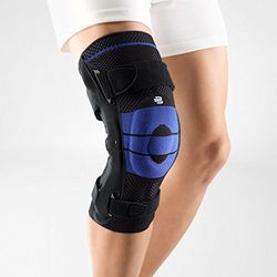 Bauerfeind Vendaje de rodilla, GenuTrain S Pro,negro,izquierdo, talla 2