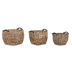 DKD Home Decor Set di cestini, Standard