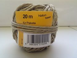 Naturfiberbindningstråd 20 m 50 g