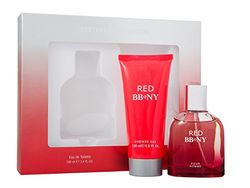 Bbny Rouge pour homme Eau de toilette Ensemble cadeau pour lui, 100 ml