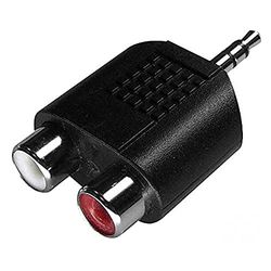 SENCOR SAV 118-000 3,5 mm stereo jack - 2x Cinch/RCA-connector, 3,5 JACK -2xRCA F