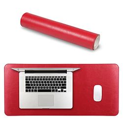 Londo Lederen Extended Mousepad - Bureaumat (rood)