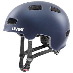 uvex hlmt 4 cc - lichte fietshelm voor kinderen - individueel verstelbare pasvorm - wasbare binnenvulling - deep space matt - 51-55 cm