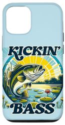 iPhone 13 Pro Bass Largemouth Bass fishing Artwork Case