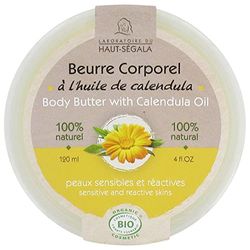 Laboratoire Du Haut-Segala Organic Body Butter with Calendula Oil, 120 ml