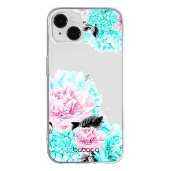 ERT GROUP mobiltelefonfodral för Apple Iphone 14 PLUS originalt och officiellt licensierat Babaco mönster Flowers 002 optimalt anpassad till formen på mobiltelefonen, gedeeltelijk transparant