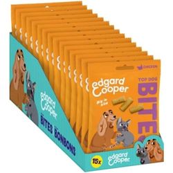 Edgard & Cooper Snack per cani, (Pollo, 15 x 50g, Grande), Top Dog Bocconcini, Senza cereali, ricco di proteine e carne fresca di qualità, con aminoacidi essenziali