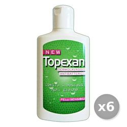 Topexan Set 6 Purificante Pelli Sensibili 150 Ml. Cura del Viso, Multicolore, Unica