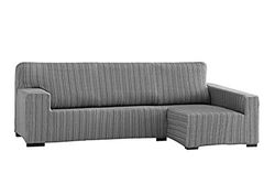 Martina Home Mejico Chaise Longue, Grey Right Arm Cover