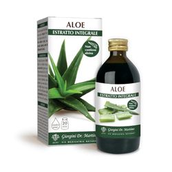 ALOE Estratto Integrale Liquido Analcoolico - 200 ml (integratore a base di gel di aloe, utile per favorire le funzioni depuratove dell'organismo)