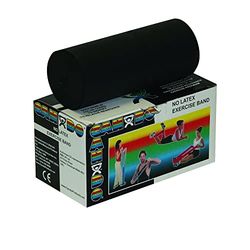 Cando W58521 Banda Elast. No Lattice, 5,5 M, Box, Nero/Molto Pesante, X