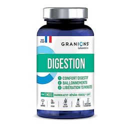 GRANIONS DIGESTION - Confort digestif - Ballonements - 60 comprimés