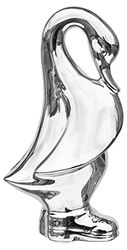Exclusive Ceramic Duck in Boots, Silver, 22cm