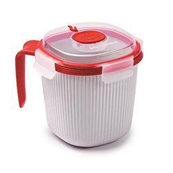Snips Tazza per bevande calde e zuppe per microonde, 0,70 LT, Colore Bianco, Linea Tempozero,14,5 x 14,5 x 12 cm, Made in Italy