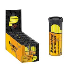 Power Barr 5 Electrolytes Mango-Passionfruit 12x10Tabs - Effervescent tabs providing the electrolytes