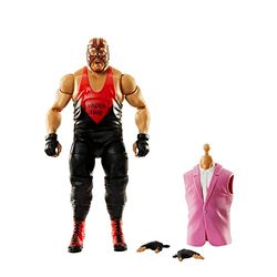 WWE Figurine Articulée Élite Royal Rumble Vader avec Mains interchangeables et Accessoires, à Collectionner, Jouet Enfant, Dès 3 Ans, HKP16, Multicouleur