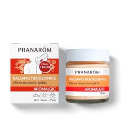 PRANARÔM - Aromalgic - Balsamo tradizionale - Articolazioni e muscoli - Effetto riscaldante - Con oli essenziali Bio OECT - 30 ml