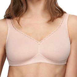 Susa BH utan bygel för kvinnor, Beige (Cappuccino 103), 75C