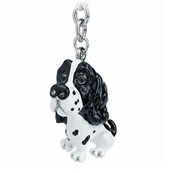 Arora Little Paws Springer Spaniel Black & White, multicolore, taglia unica