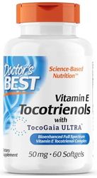 Doctor's Best - Tocotrienols | Support for Cardiovascular System and Skin Health - 60 softgels
