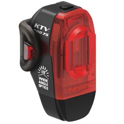 Lezyne Ktv Pro Luz traseira para bicicleta ou bicicleta de montanha, recarregável por USB, unissexo, cor preta, tamanho único