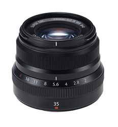 Fujifilm FUJINON XF 35mm F2 R WR Obiettivo 35mm, f/2, Resistente Intemperie, Attacco X Mount, Nero