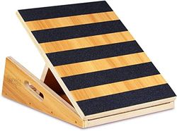 Yes4All Fitness Slant Board - Tavola inclinata, strumento per lo stretching dei polpacci - Palestra antiscivolo che si alza da 3 a 5 altezze per lo stretching muscolare a casa