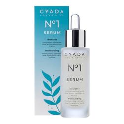 GYADA COSMETICS, Serum nawilżające do twarzy nr 1, przeciwutleniające i rozjaśniające, do wszystkich rodzajów skóry, na bazie mocznika, aloesu i kwasu hialuronowego, 30 ml