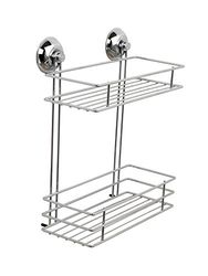 Beldray LA036131 Portasapone con Ventosa, Colore Argento Cromato, Cromo, Silver, 25 x 13 x 30 cm