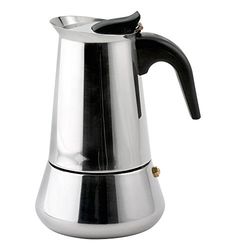Weis 16976 Cafetière expresso pour 6 tasses Argent