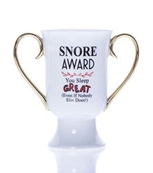 Boxer Gifts Tasse trophée fantaisie ronflement | Cadeau amusant pour elle ou lui | Excellent Père Noël secret