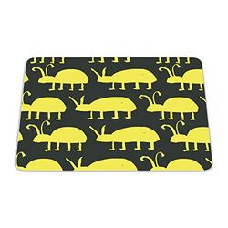 Bonamaison, Rectangle Pop Art Digital Printed Mouse Pad, Non-Slip Base, for Office and Home, Size: 22 x 18 cm
