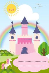 Castle Unicorn Journal (Diary, Notebook): Castle Unicorn Notebook, 120 pages lined, 6" x 9"