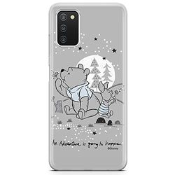 ERT GROUP mobiltelefonfodral för Samsung A03S originalt och officiellt licensierat Disney mönster Winnie the Pooh and friends 008 anpassad till formen på mobiltelefonen, fodral tillverkad av TPU-plast