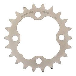 Shimano M580/532 Prato, adultos unissexo, preto, 22 dentes