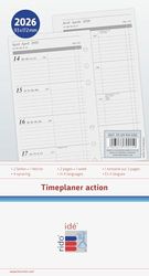 rido/idé Weekkalender, tijdplanner action 2026, 93 x 172 mm