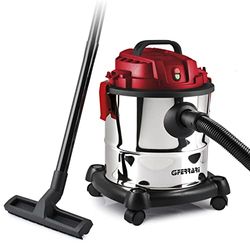 G3 Ferrari G90028 Aspirador de Sólidos y Líquidos de 20 L Fusto Red, 1000 W, 18kPa, Wet & Dry Compact, Doble función: Soplador, Accesorios incluidos